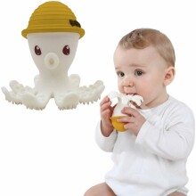Mombella Octopus Teether Toy  Art.P8122 Curry