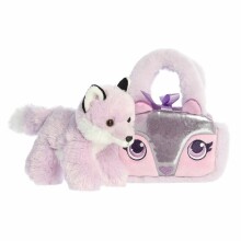 AURORA Fancy Pals plush toy fox in a bag, 20 cm
