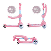 MoMi KIURU Art.HUBA00034 Pink scooter