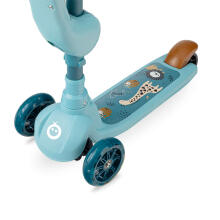 MoMi KIURU Art.HUBA00036 Blue scooter