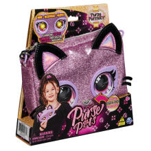 PURSE PETS Interactive bag Wristlet kitty