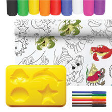 KIDS DO Art.F-41002 WOOW Creative set 4 in 1 - SEA WORLD