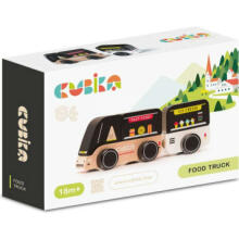 Cubika Food Truck Art.15542 Koka mašīnas Pārtikas kravas automašīna