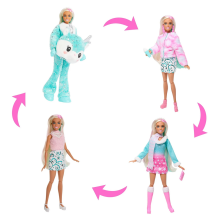 Barbie Cutie Reveal HJX76 Adventes kalendārs Barbija 29cm