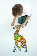 KIDS DO Wooden puzzle GIRAFFE Art.AP3113 Деревянный пазл Жираф 62 шт
