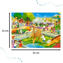 Ikonka Art.KX4582 CASTORLAND Puzzle 60el. Zoo Visit