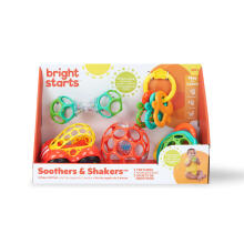 Brights Starts Soothers & Shakers Art.16677 Gift set,5 psc