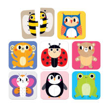 Banana Panda On-the-Go Puzzle Halves Animals Art.49104