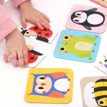 Banana Panda On-the-Go Puzzle Halves Animals Art.49104
