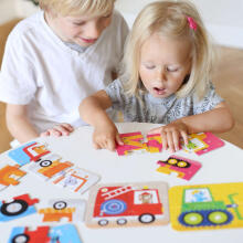 Banana Panda On-the-Go Puzzles Vehicles Art.49202