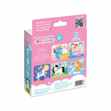 Banana Panda On-the-Go Puzzles Ponies Art.49204 puzle (45gab.)