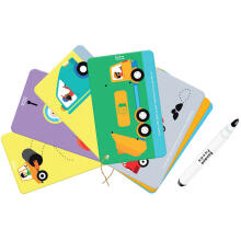 Banana Panda Let's Write and Wipe Vehicles Art.77366 56psc