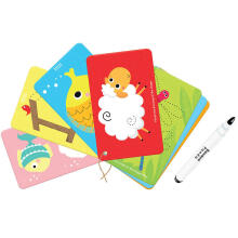 Banana Panda Let's Write and Wipe Animals Art.77367 56psc
