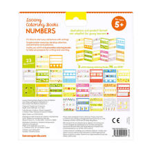 Banana Panda Looong Coloring Books - Ready to Write Numbers Art.50191
