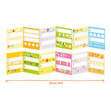 Banana Panda Looong Coloring Books - Ready to Write Numbers Art.50191