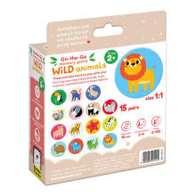 Banana Panda On-the-Go Memory Game Wild Animals Art.49101