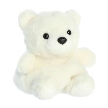 AURORA Palm Pals plush toy, Snowy Polar Bear, 12 cm