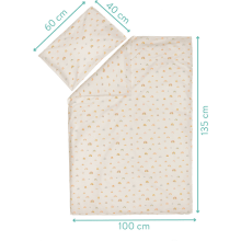 Fillikid Bed Sets Art.021-19 Rainbow Beige