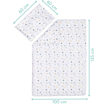 Fillikid Bed Sets Art.021-41 Village White