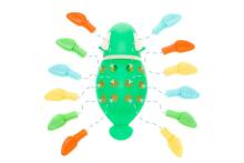 Fillikid Colorful Dinosaur Toy Art.2055-A