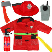 Ikonka Art.KX4295 Fireman kostīms izmērs 3-8 gadi