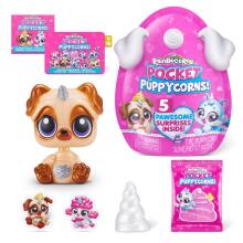 RAINBOCORNS figūra ar piederumiem "Pocket Puppycorn", 1 sērija, 5 aksesuāri, 9285