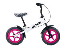 Ikonka Gimme Nemo Balance Bike with break Art.KX3983_1 in Pink