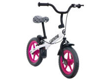 Ikonka Gimme Nemo Balance Bike with break Art.KX3983_1 in Pink