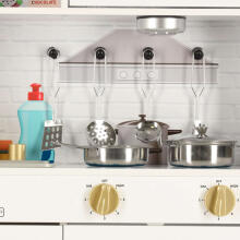Ikonka Wooden Kitchen 80cm Led Art.KX4943_1