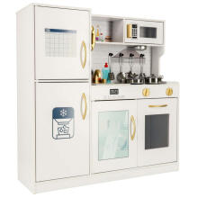Ikonka Wooden Kitchen 80cm Led Art.KX4943_1