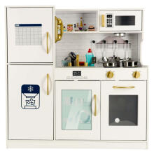 Ikonka Wooden Kitchen 80cm Led Art.KX4943_1
