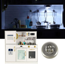 Ikonka Wooden Kitchen 80cm Led Art.KX4943_1