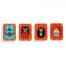 Djeco Art.DJ01476 Wooden puzzle - 3 layers - Max & Co