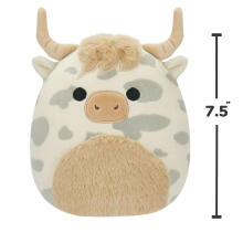SQUISHMALLOWS W17 Plīša rotaļlieta, 19 cm