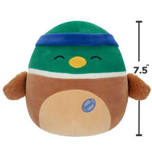SQUISHMALLOWS W17 Plīša rotaļlieta, 19 cm