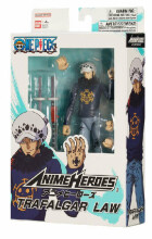 ANIME HEROES One Piece figure with accessories, 16 cm - Trafalgar D. Law