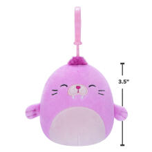 SQUISHMALLOWS W17 Clip-on plush toy, 8 cm