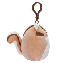 SQUISHMALLOWS W17 Clip-on plush toy, 8 cm