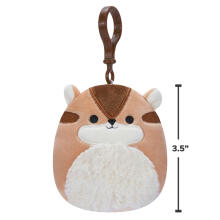 SQUISHMALLOWS W17 Clip-on plush toy, 8 cm