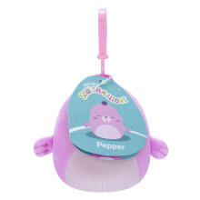 SQUISHMALLOWS W17 Clip-on plush toy, 8 cm