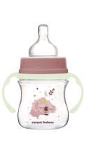 CANPOL BABIES Pretkoliku pudelīte EasyStart, 120ml, Sleepy Koala, 35/236_pin