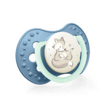 LOVI Silikona dinamiskais knupis, 0-3m, 2 gab., Night&Day, Boy, 22/913boy