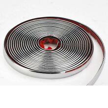 Ikonka Art.KX9753_1 Chrome decorative self-adhesive strip for car 6mm x 15m