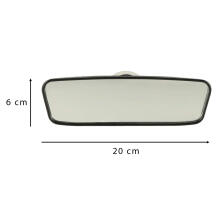 Ikonka Art.KX7655 Wide-angle rear-view mirror with suction cup 20cm