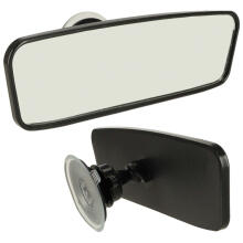 Ikonka Art.KX7655 Wide-angle rear-view mirror with suction cup 20cm