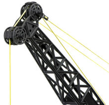 Ikonka Art.KX7760 H-Toys RC crane 1572 tracks 15CH 2.4Ghz 1:14