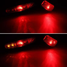 Ikonka Art.KX9106 Bicycle lights with indicator - set