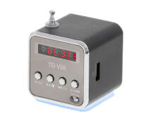 Ikonka Art.KX5773 Rechargeable portable radio Bluetooth LCD speaker TD-V26