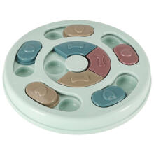 Ikonka Art.KX5769 Dog bowl slow eating puzzle toy blue