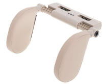 Ikonka Art.KX5705_1 Head and neck adjustable headrest beige